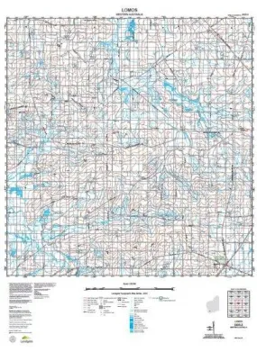 2433-3 Lomos Topographic Map by Landgate (2015)