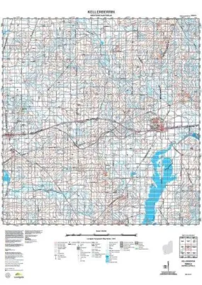2434-4 Kellerberrin Topographic Map by Landgate (2015)
