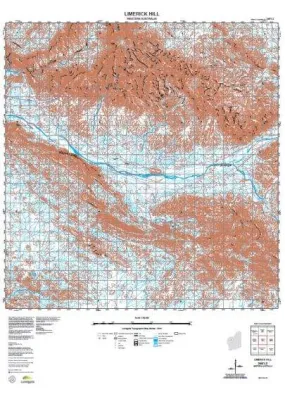 2451-2 Limerick Hill Topographic Map by Landgate (2015)