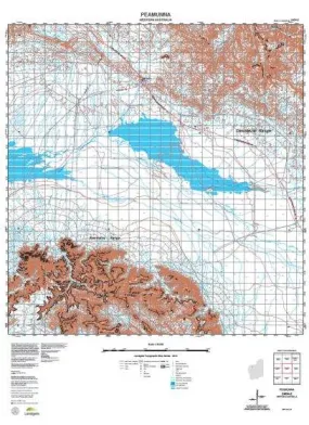 2454-2 Peamunna Topographic Map by Landgate (2015)