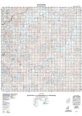 2532-3 Koolberin Topographic Map by Landgate (2015)