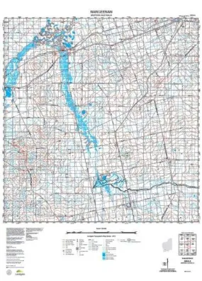 2534-4 Nangeenan Topographic Map by Landgate (2015)