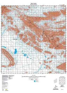 2551-1 Balgara Topographic Map by Landgate (2015)