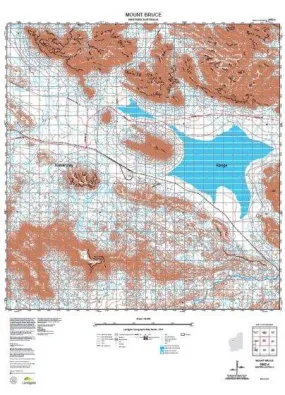 2552-4 Mount Bruce Topographic Map by Landgate (2015)