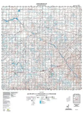2630-2 Jerramungup Topographic Map by Landgate (2015)