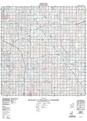2634-4 Tandagin Topographic Map by Landgate (2015)