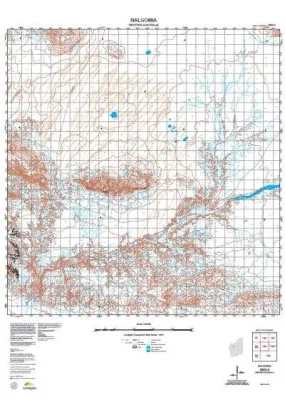 2650-3 Nalgomia Topographic Map by Landgate (2015)