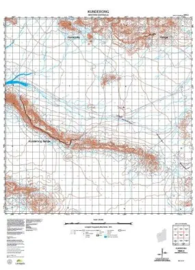 2650-4 Kunderong Topographic Map by Landgate (2015)