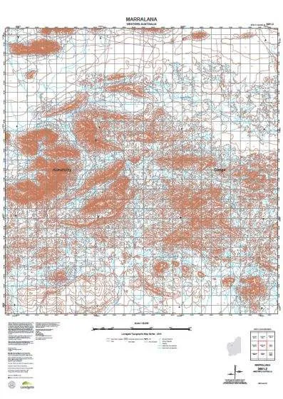 2651-2 Marralana Topographic Map by Landgate (2015)