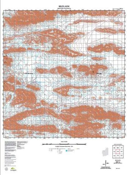 2651-4 Mudlark Topographic Map by Landgate (2015)