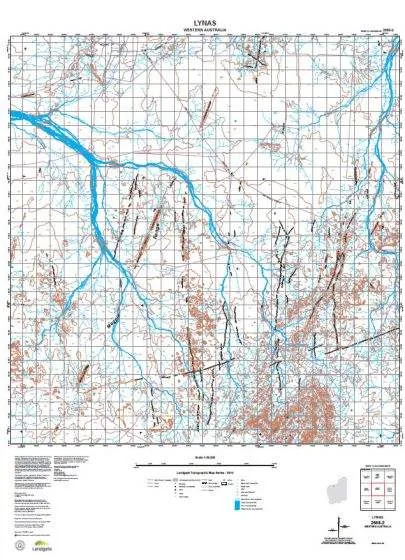 2656-2 Lynas Topographic Map by Landgate (2015)