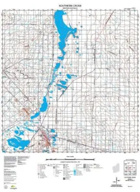 2735-1 Southern Cross Topographic Map by Landgate (2015)