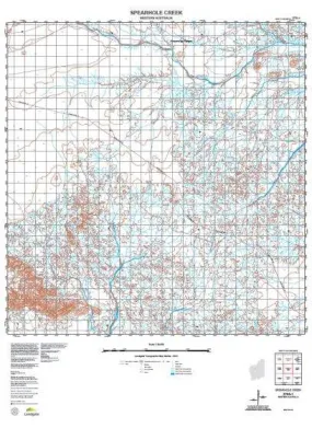 2750-1 Spearhole Creek Topographic Map by Landgate (2015)