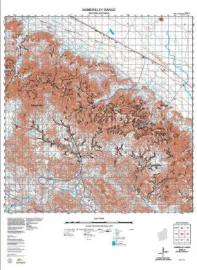 2752-4 Hamersley Range Topographic Map by Landgate (2015)