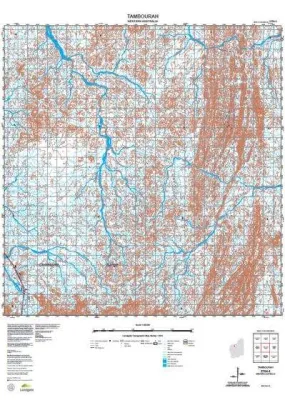 2754-3 Tambourah Topographic Map by Landgate (2015)