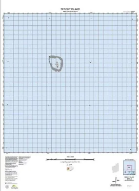 2758-4 Bedout Island Topographic Map by Landgate (2015)