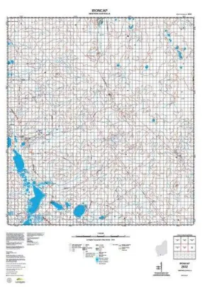 2832 Ironcap Topographic Map by Landgate (2015)