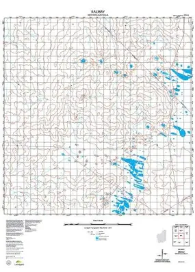 2834-2 Salway Topographic Map by Landgate (2015)