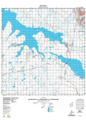 2852-1 Roy Hill Topographic Map by Landgate (2015)