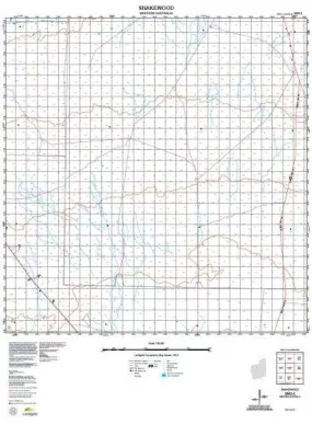 2852-2 Snakewood Topographic Map by Landgate (2015)