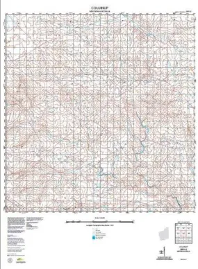 2931-2 Coujinup Topographic Map by Landgate (2015)