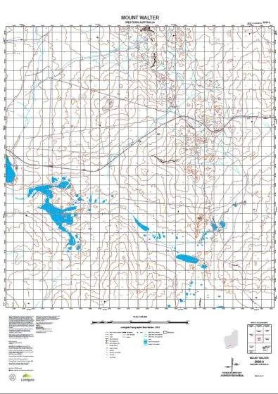 2936-3 Mount Walter Topographic Map by Landgate (2015)