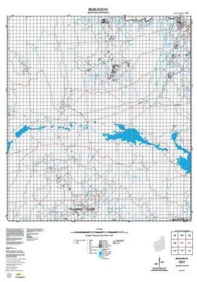 2941 Munjeroo Topographic Map by Landgate (2015)