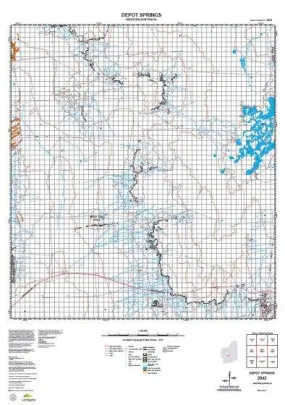 2942 Depot Springs Topographic Map by Landgate (2015)