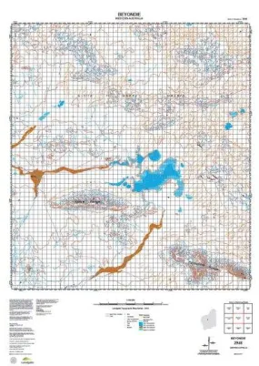 2948 Beyondie Topographic Map by Landgate (2015)