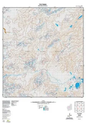 2949 Trotman Topographic Map by Landgate (2015)