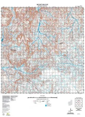 2953-4 Mount Maggie Topographic Map by Landgate (2015)