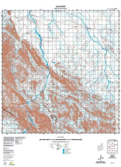 2956-2 Ngarrin Topographic Map by Landgate (2015)