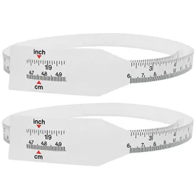 2pcs Baby Head Circumference Measuring Rulers