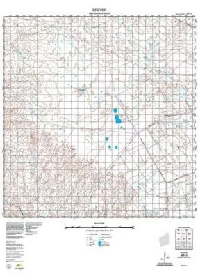 3031-3 Dreyer Topographic Map by Landgate (2015)