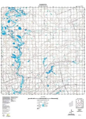 3131-1 Roberts Topographic Map by Landgate (2015)