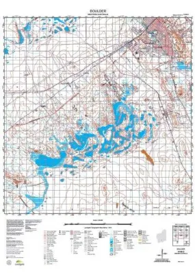 3136-2 Boulder Topographic Map by Landgate (2015)