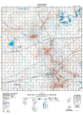 3136-3 Coolgardie Topographic Map by Landgate (2015)