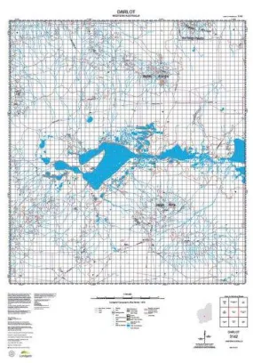 3142 Darlot Topographic Map by Landgate (2015)
