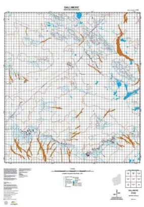 3145 Ballimore Topographic Map by Landgate (2015)
