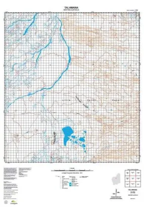 3152 Talawana Topographic Map by Landgate (2015)