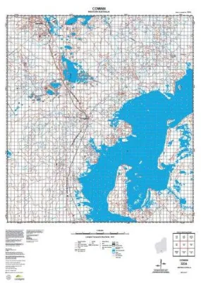 3234 Cowan Topographic Map by Landgate (2015)