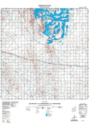 3236-2 Yindarlgooda Topographic Map by Landgate (2015)