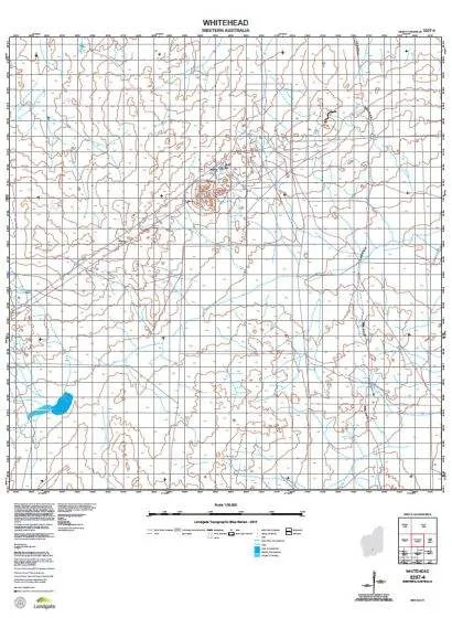 3237-4 Whitehead Topographic Map by Landgate (2015)