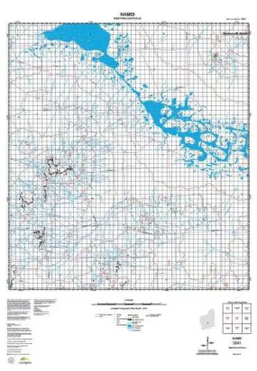 3241 Nambi Topographic Map by Landgate (2015)