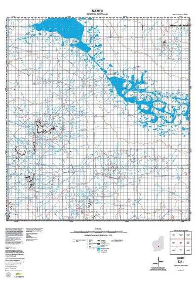 3241 Nambi Topographic Map by Landgate (2015)
