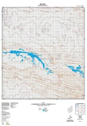 3258 Woods Topographic Map by Landgate (2015)