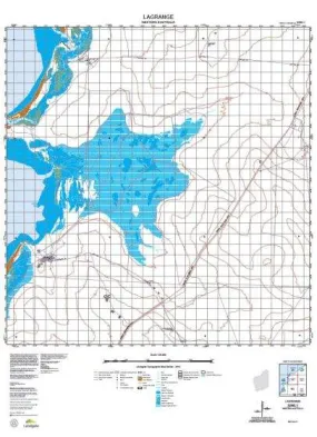 3260-1 Lagrange Topographic Map by Landgate (2015)