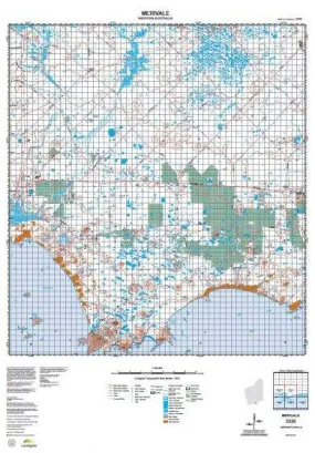 3330 Merivale Topographic Map by Landgate (2015)