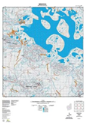 3345 Windidda Topographic Map by Landgate (2015)