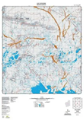 3346 Lee Steere Topographic Map by Landgate (2015)